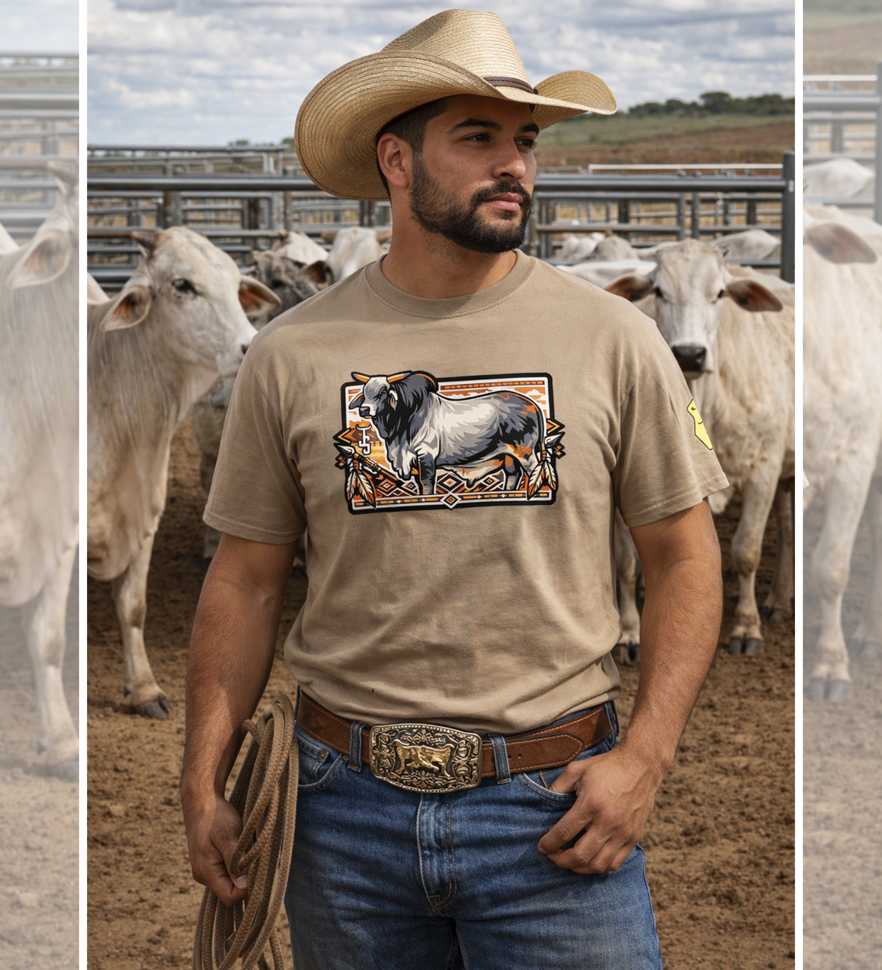 The king of the land western Tshirt