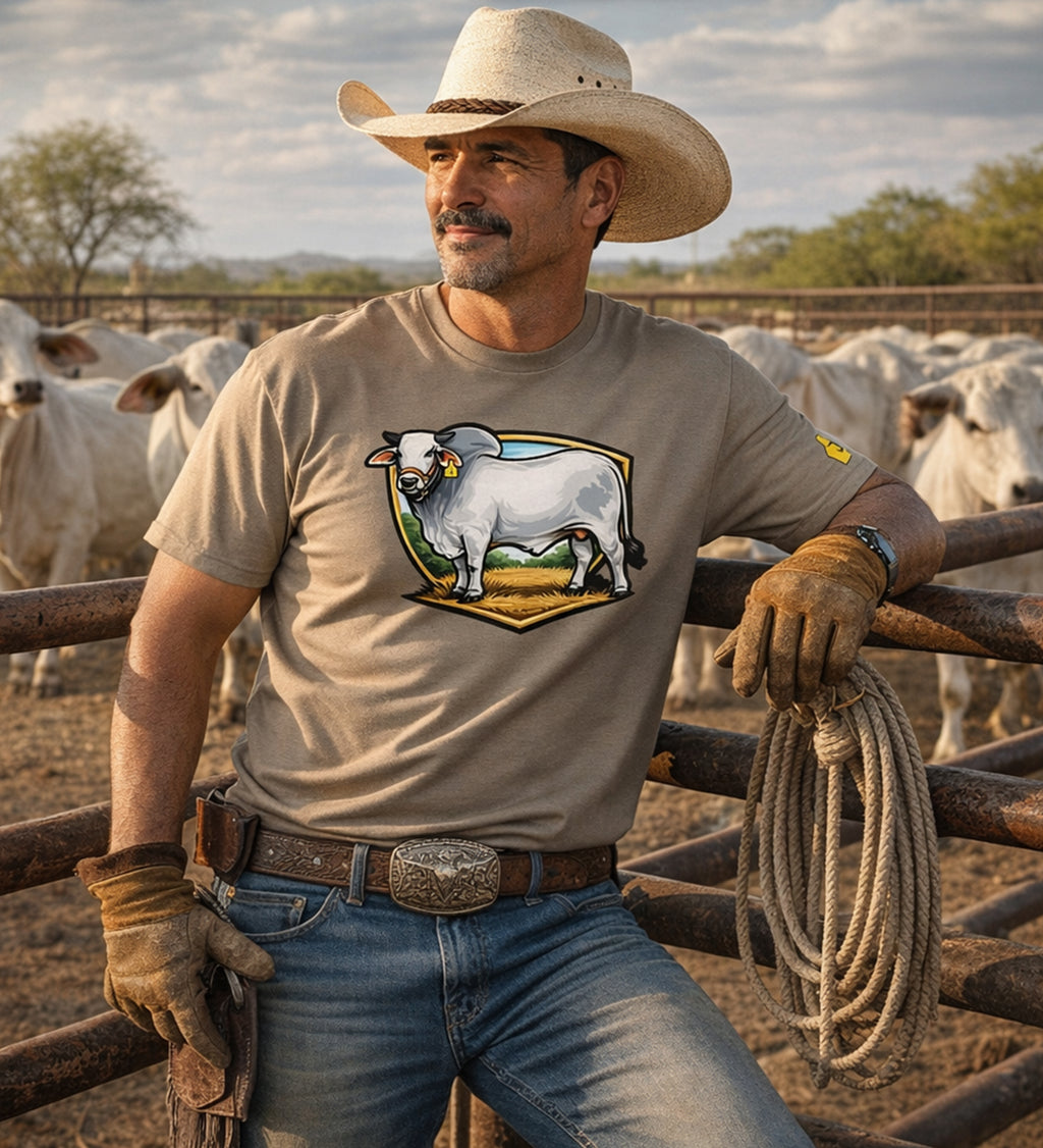 El demonio blanco camiseta vaquera