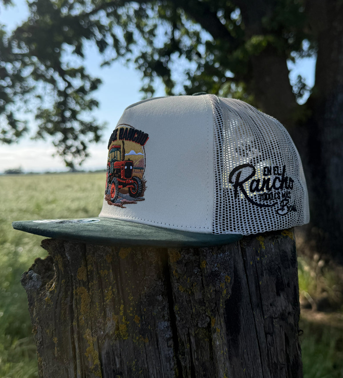 Ranch life hard ground snapback – jaripeo salvaje