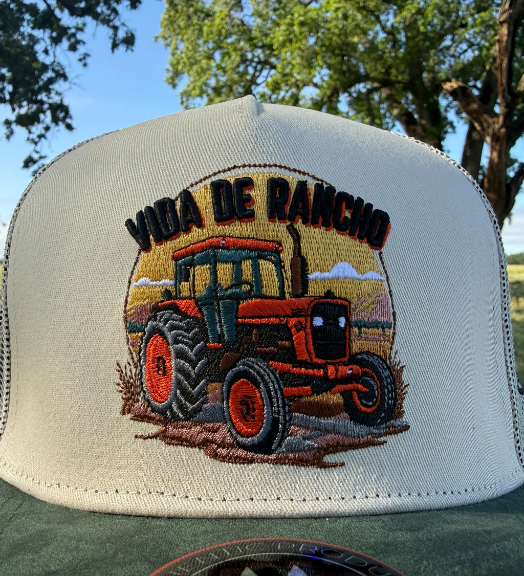 Ranch life hard ground snapback – jaripeo salvaje