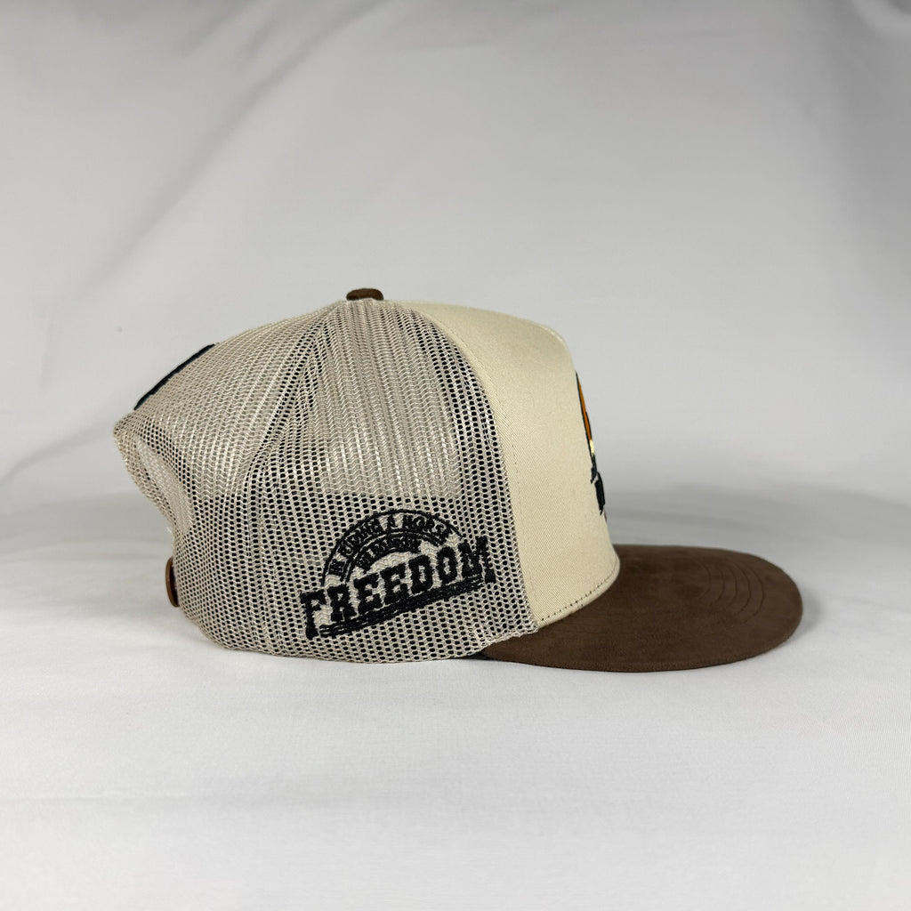 Ranch freedom western snapback cap