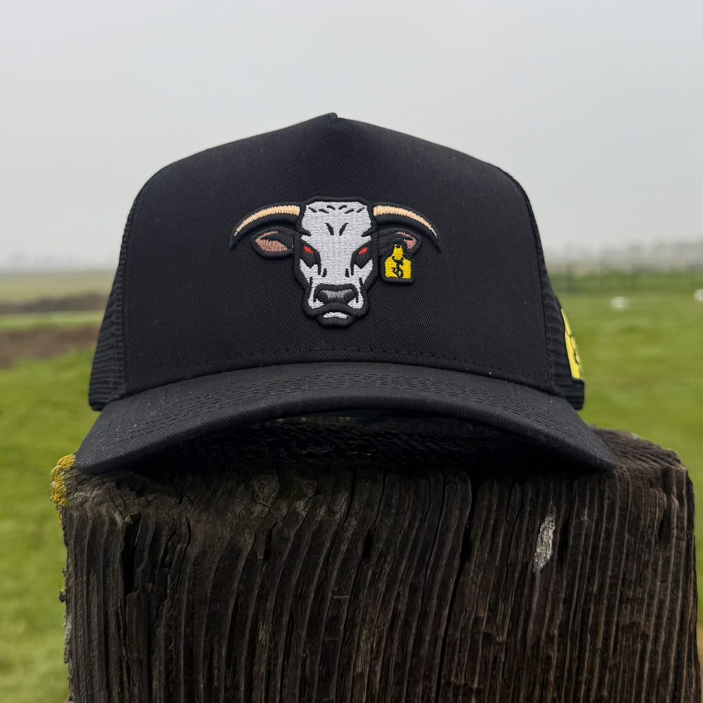 Gorra de camionero negra Mad Bull