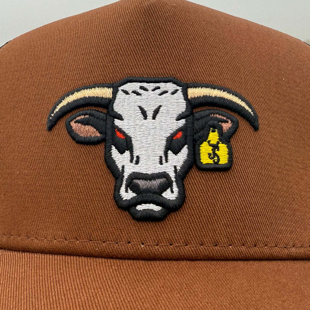 Gorra de camionero marrón Mad Bull