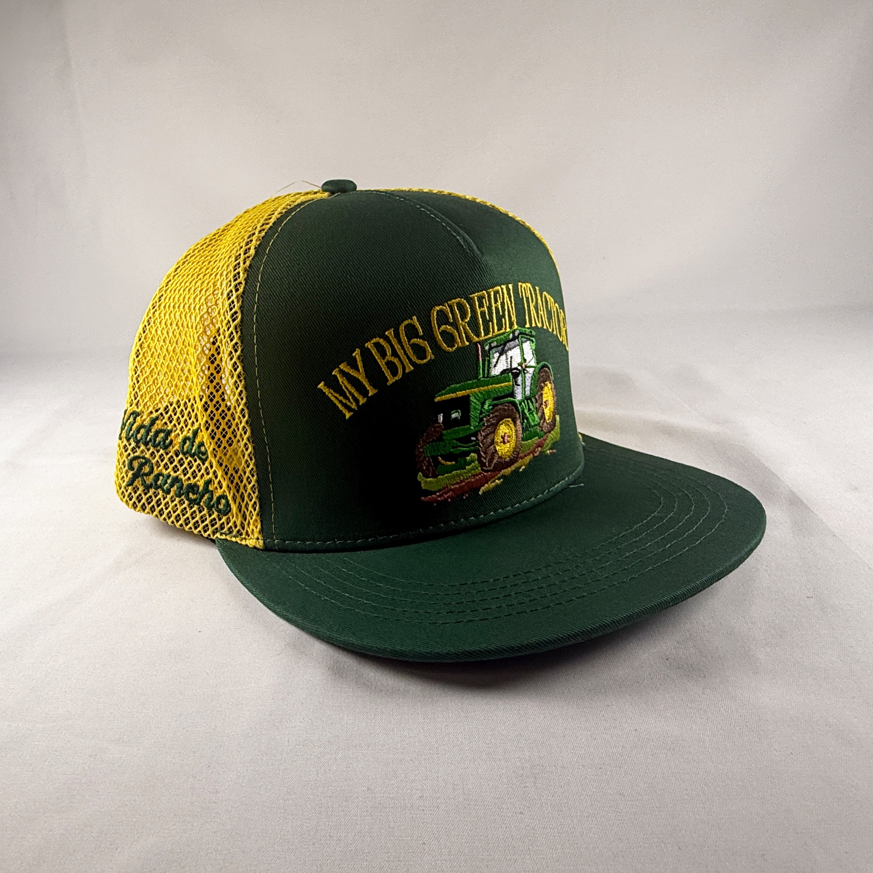 Gran tractor verde gorra vaquera snapback