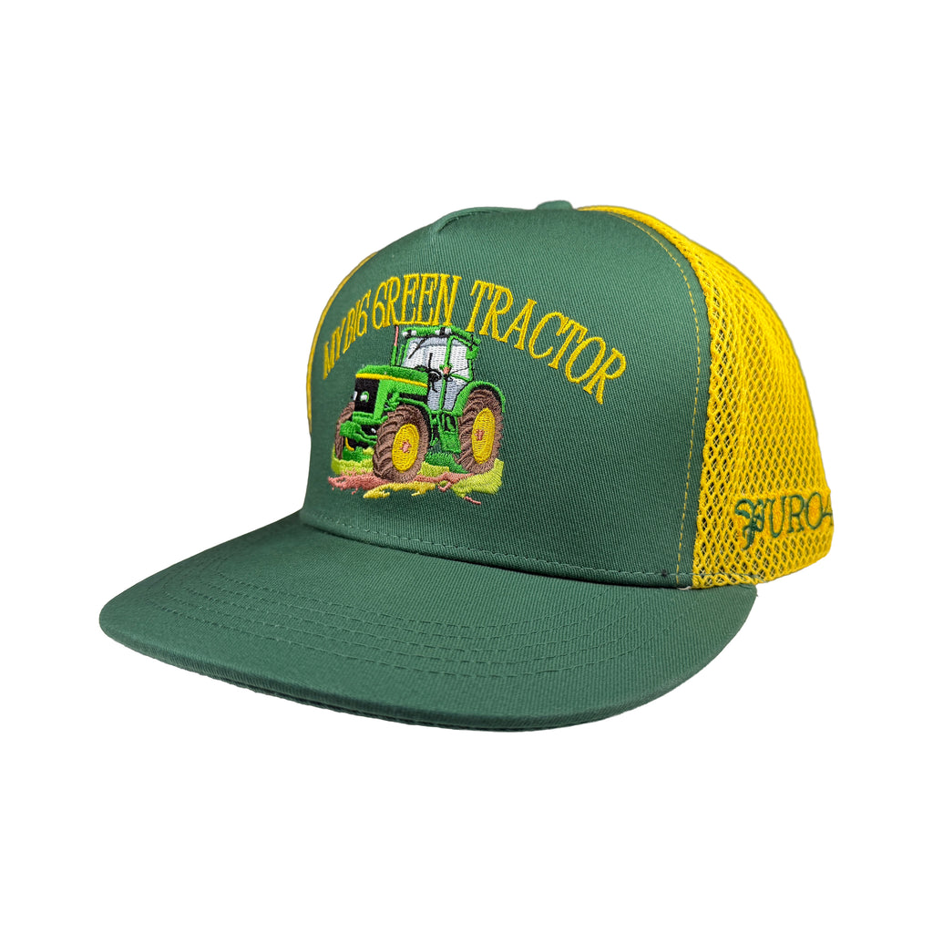 Gran tractor verde gorra vaquera snapback