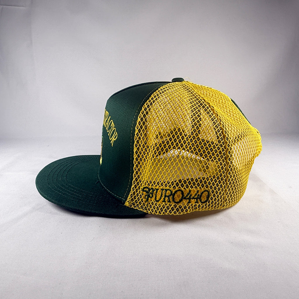 Gran tractor verde gorra vaquera snapback