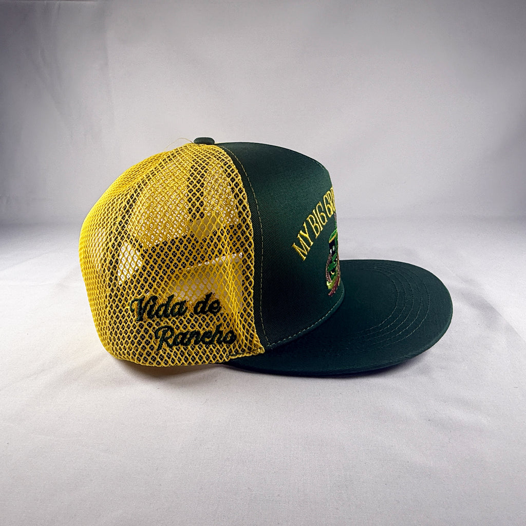 Gran tractor verde gorra vaquera snapback