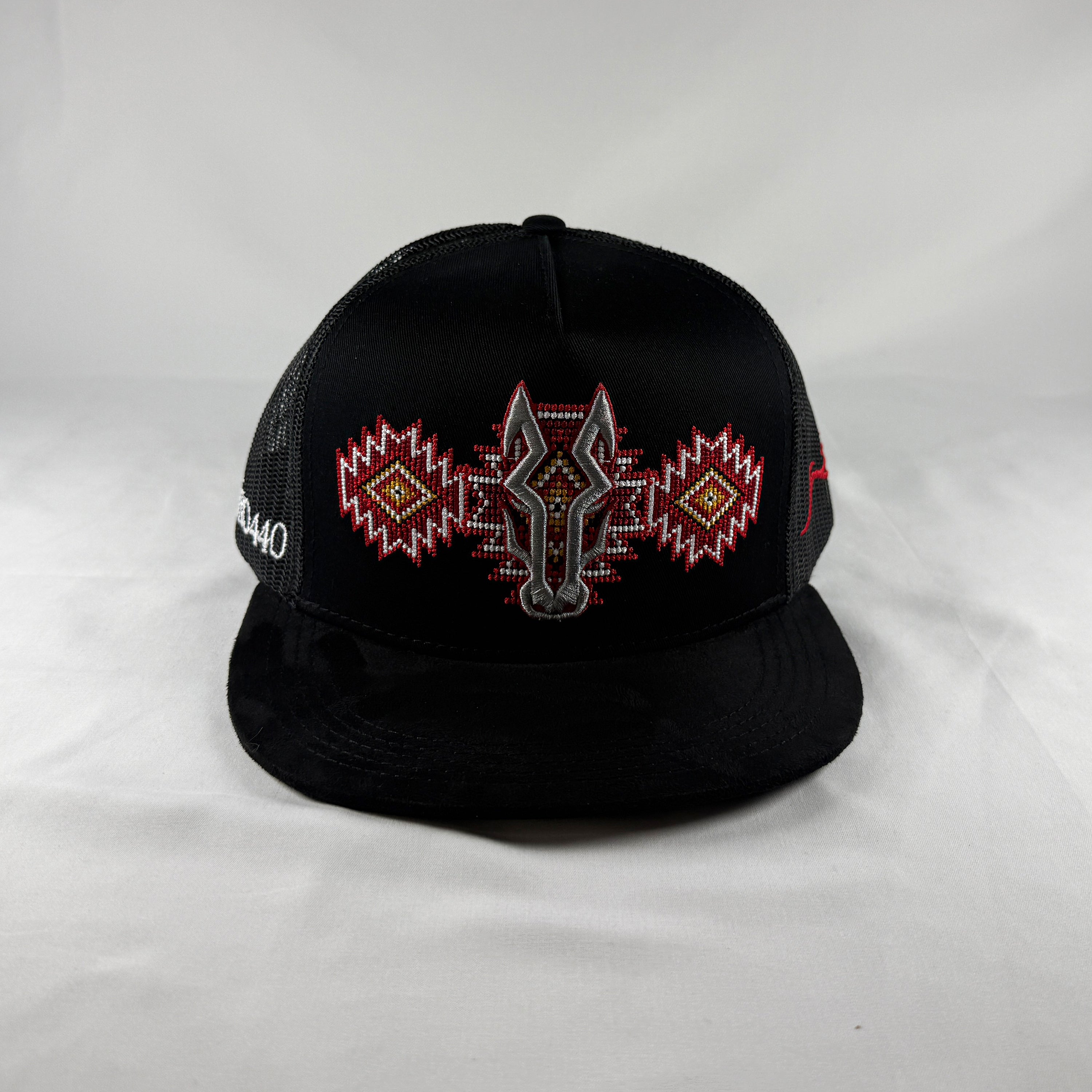 Azteca horizonte negra gorra vaquera snapback