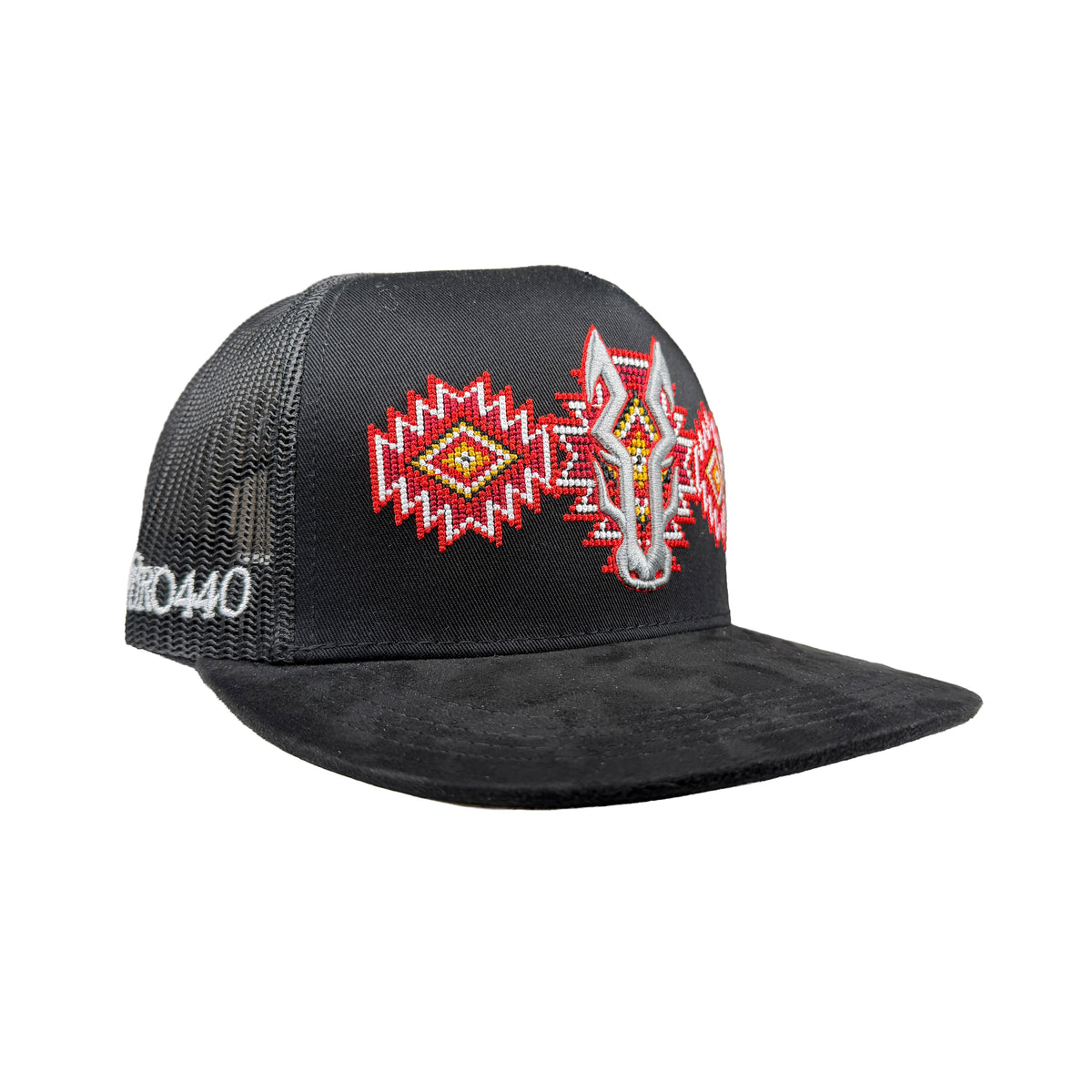 Azteca horizonte negra gorra vaquera snapback