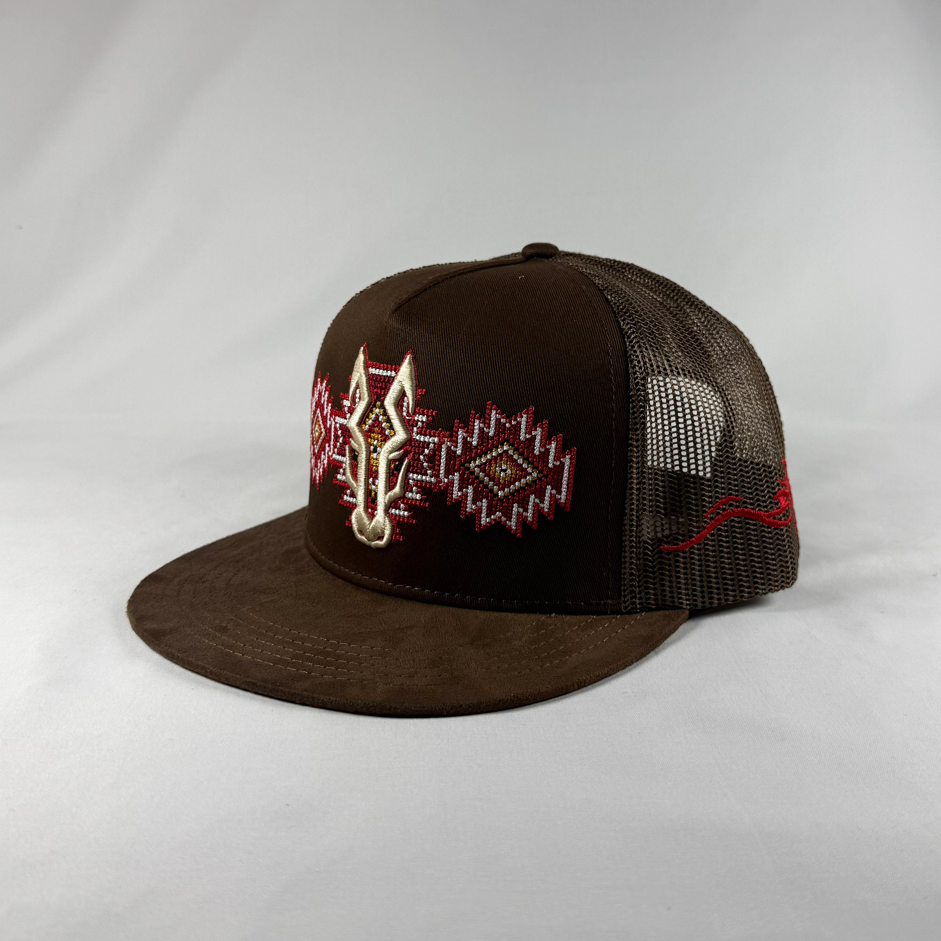 Azteca horizonte cafe gorra vaquera snapback