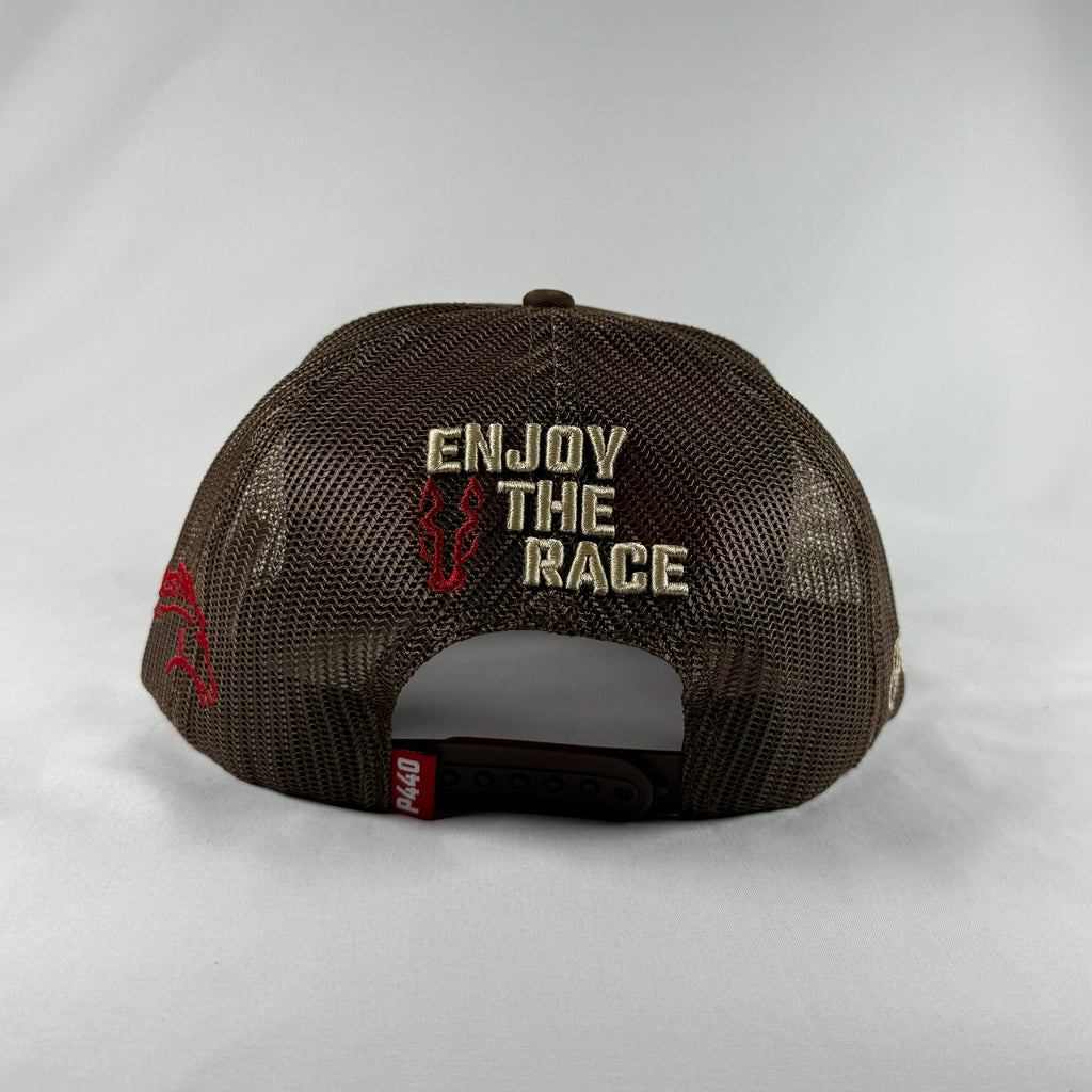 Azteca horizonte cafe gorra vaquera snapback