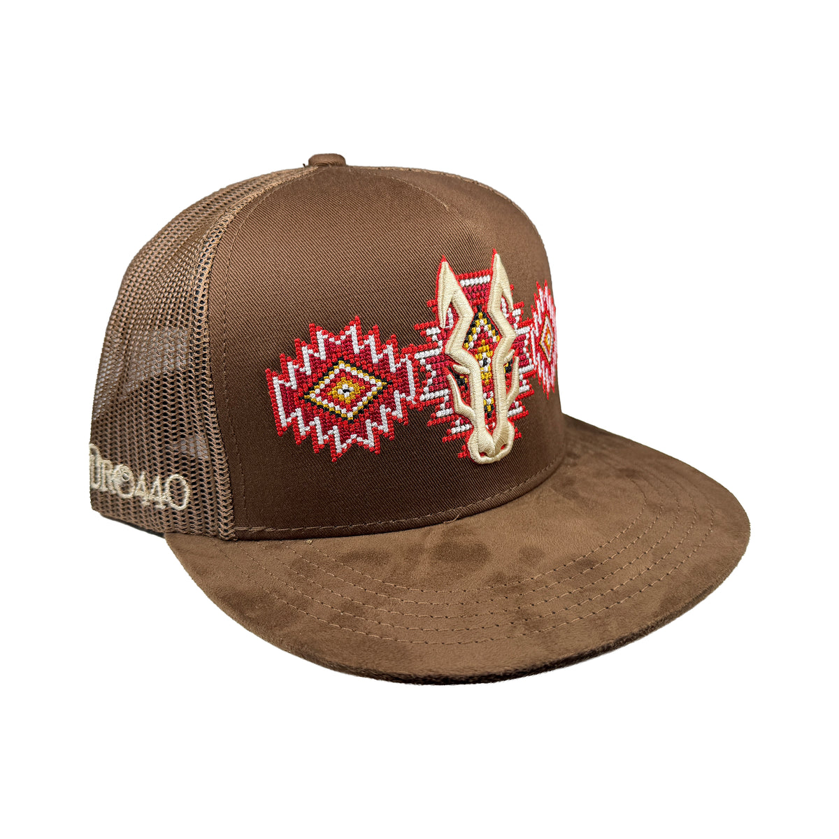 Azteca horizonte cafe gorra vaquera snapback
