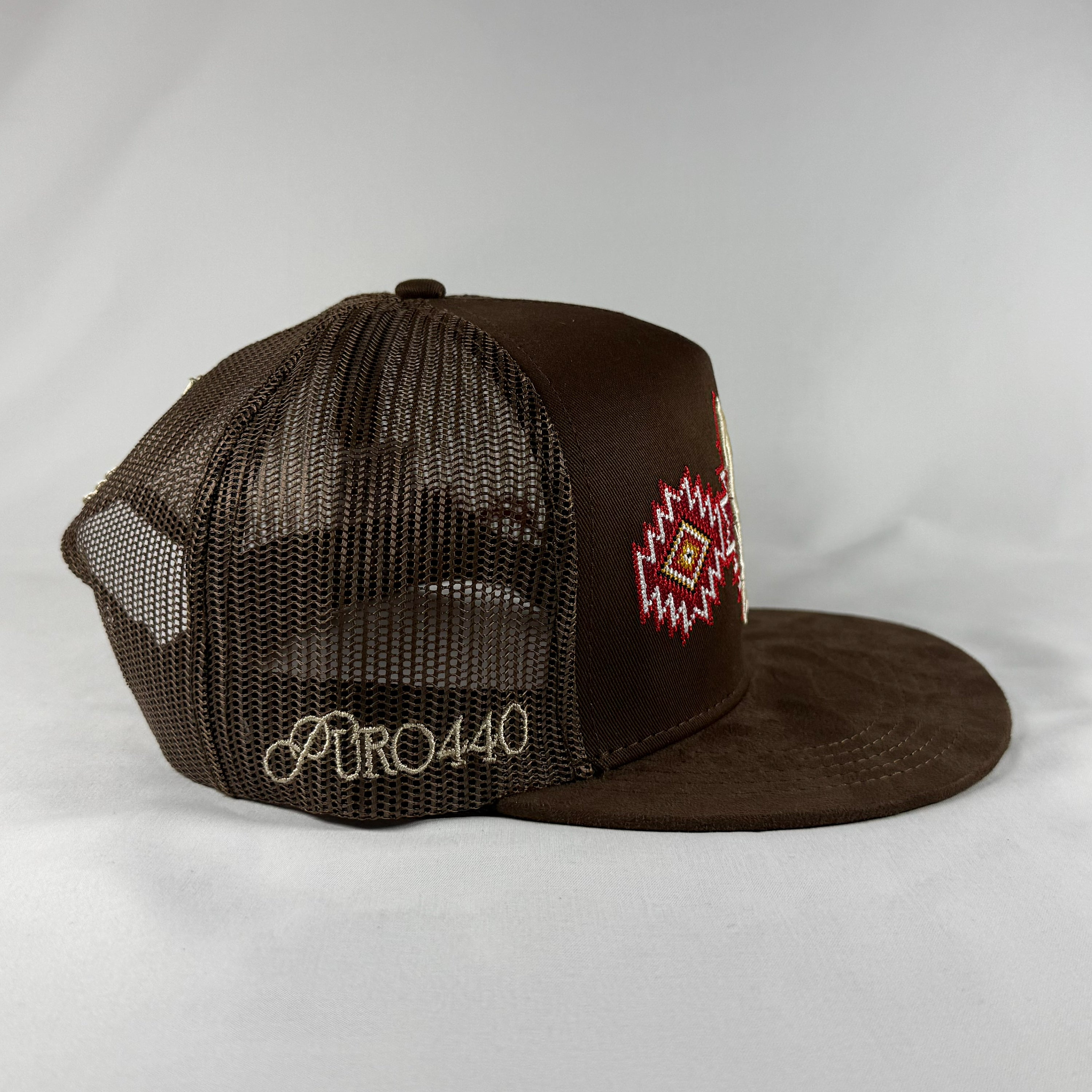 Azteca horizonte cafe gorra vaquera snapback