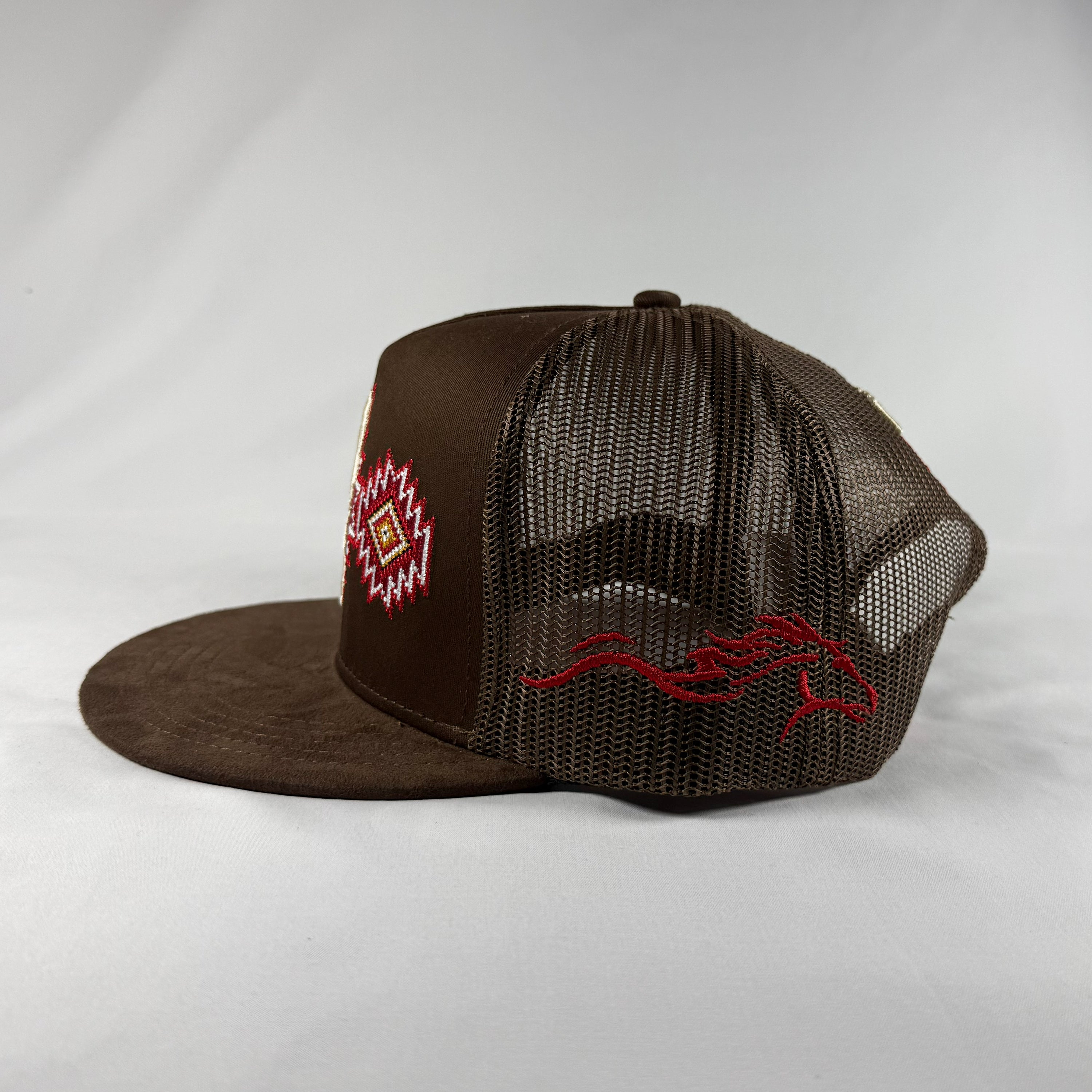 Azteca horizonte cafe gorra vaquera snapback