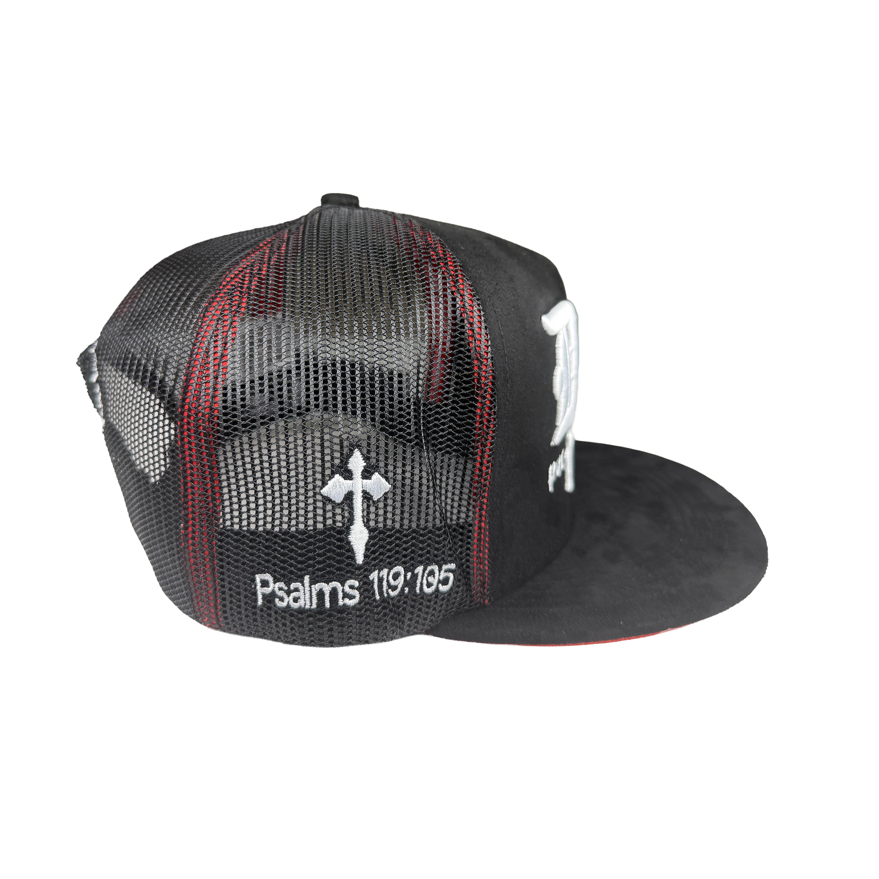 Dios por delante western snapback hat