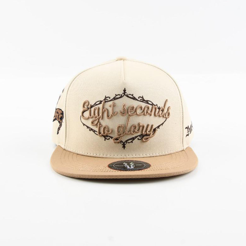Ocho segundos para la gloria gorra vaquera snapback