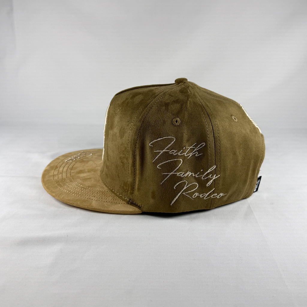 Familia, fe y rodeo gorra vaquera snapback