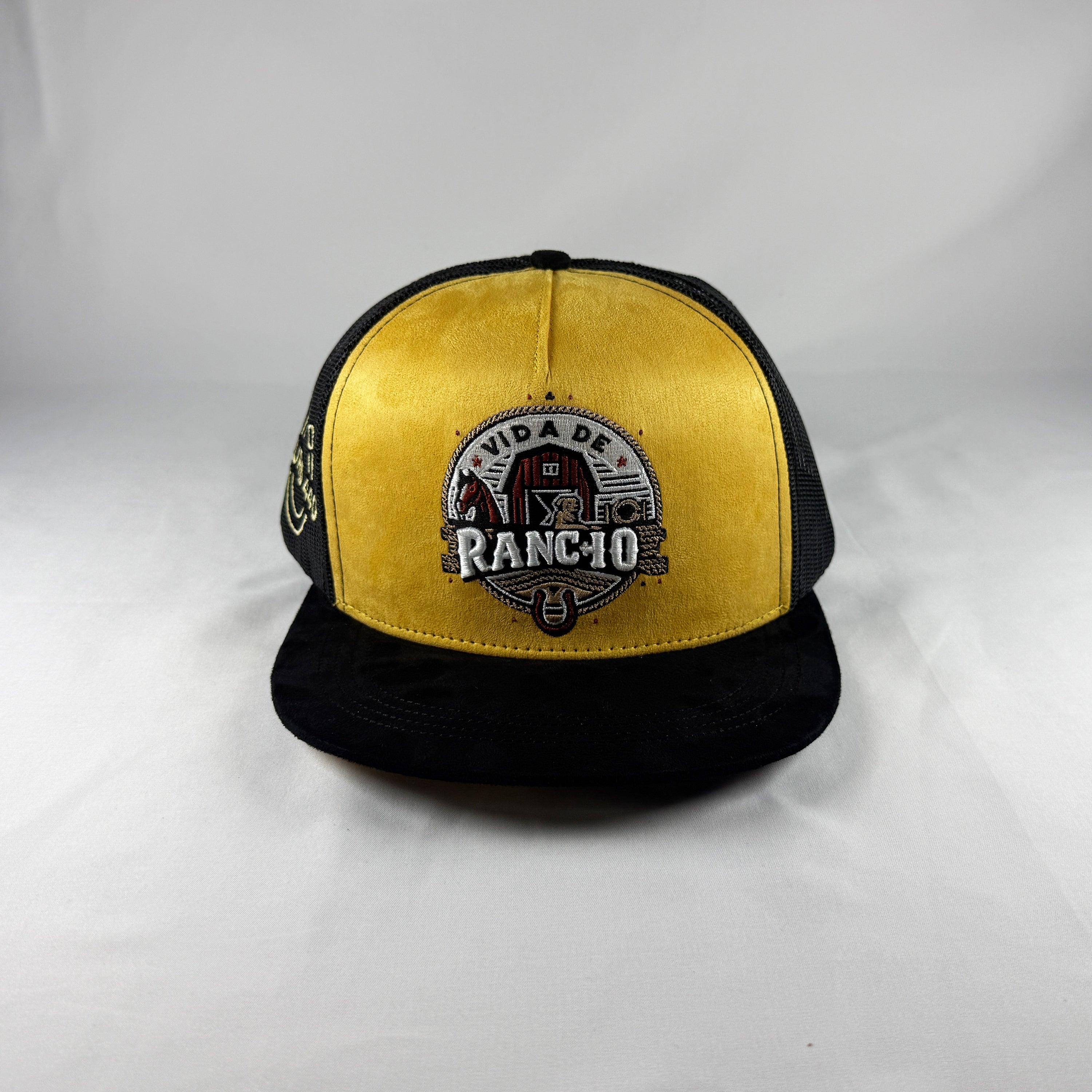 Vida de rancho dorada gorra vaquera snapback