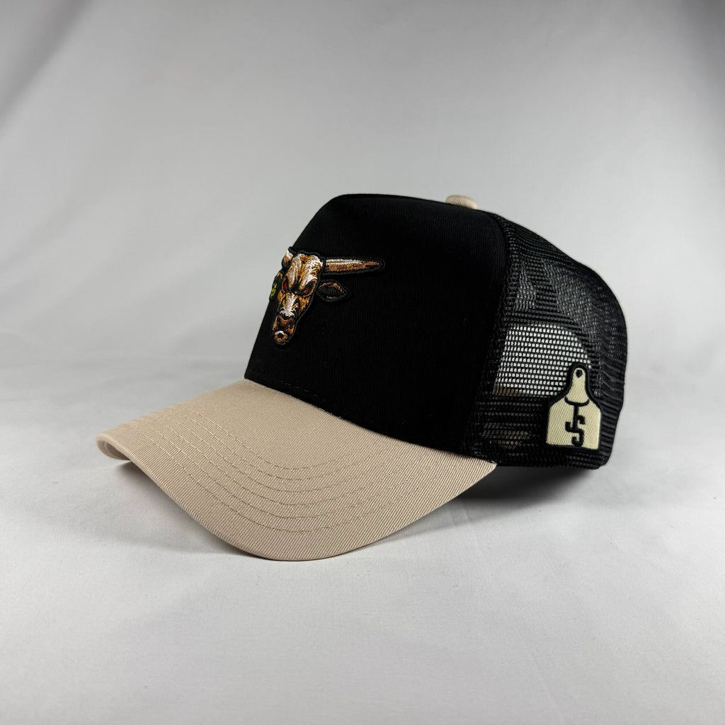 Toro bravo 2 gorra vaquera de camionero