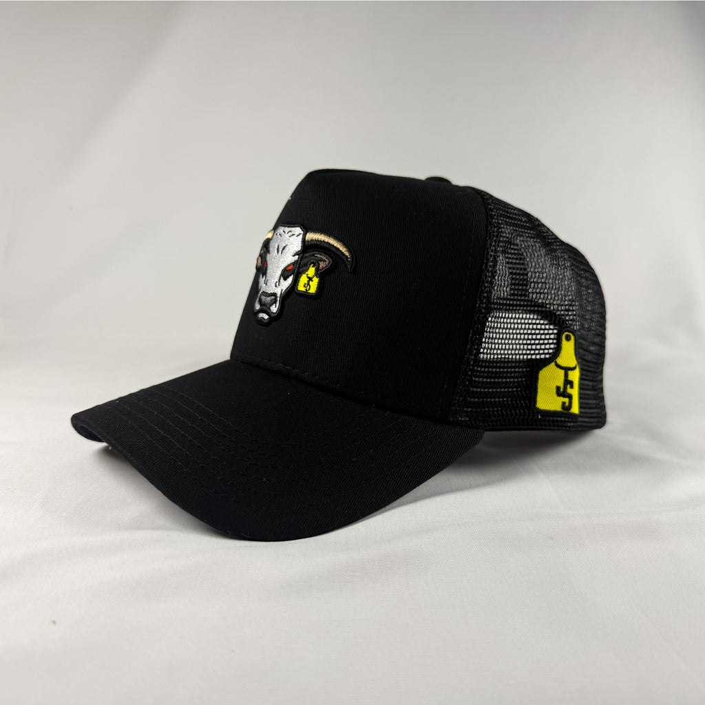 Toro bravo gorra vaquera de camionero