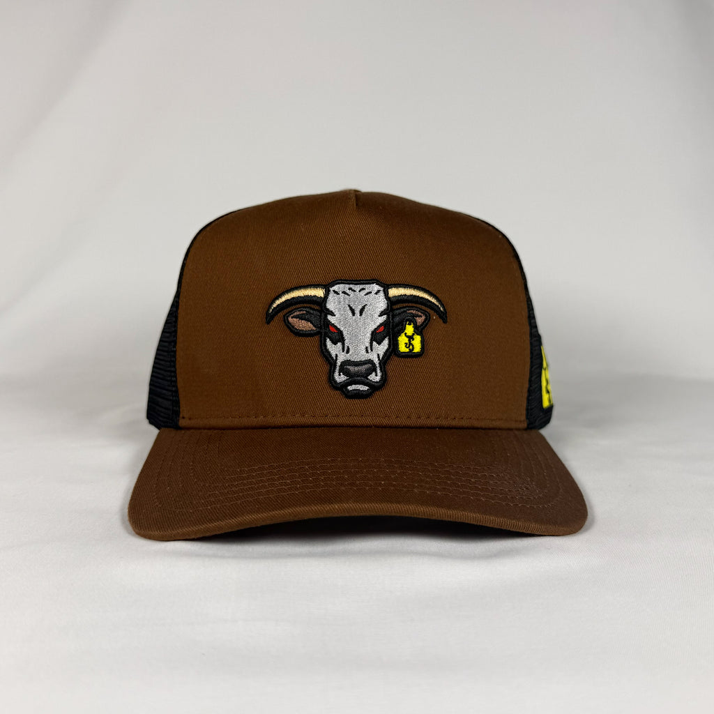 toro bravo gorra vaquera de camionero