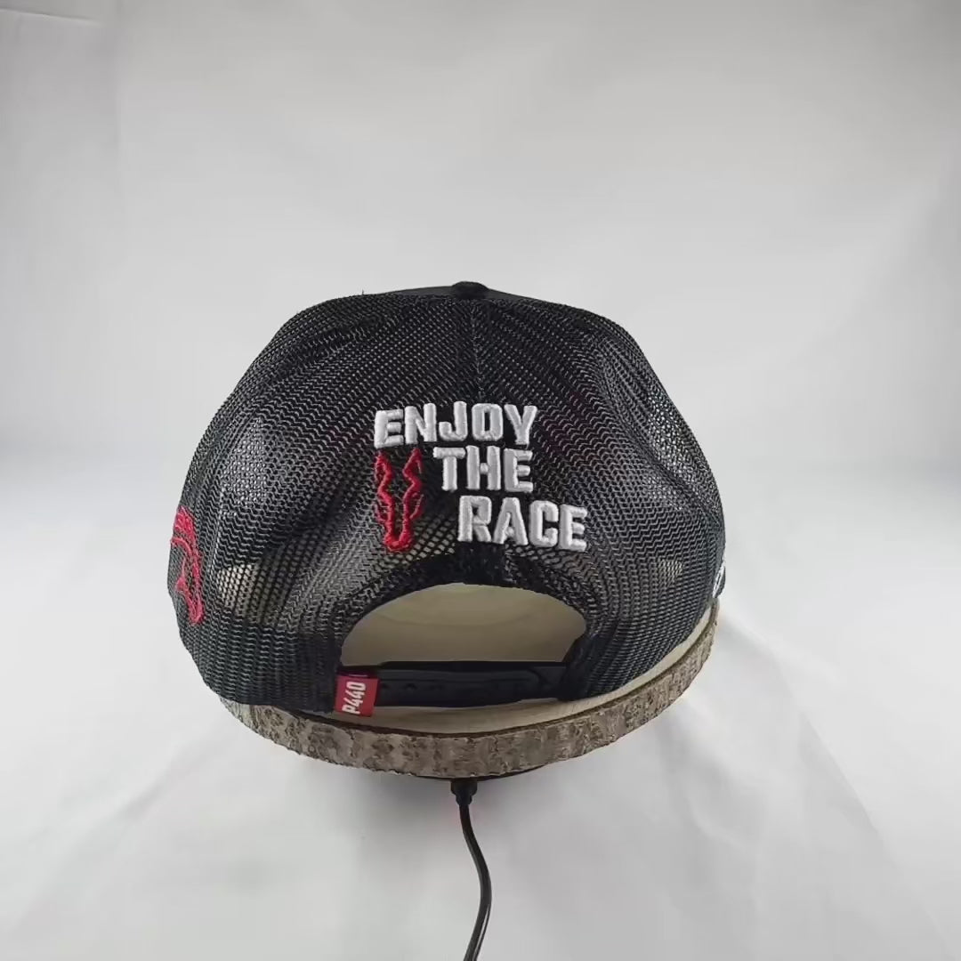 Azteca horizonte negra gorra vaquera snapback