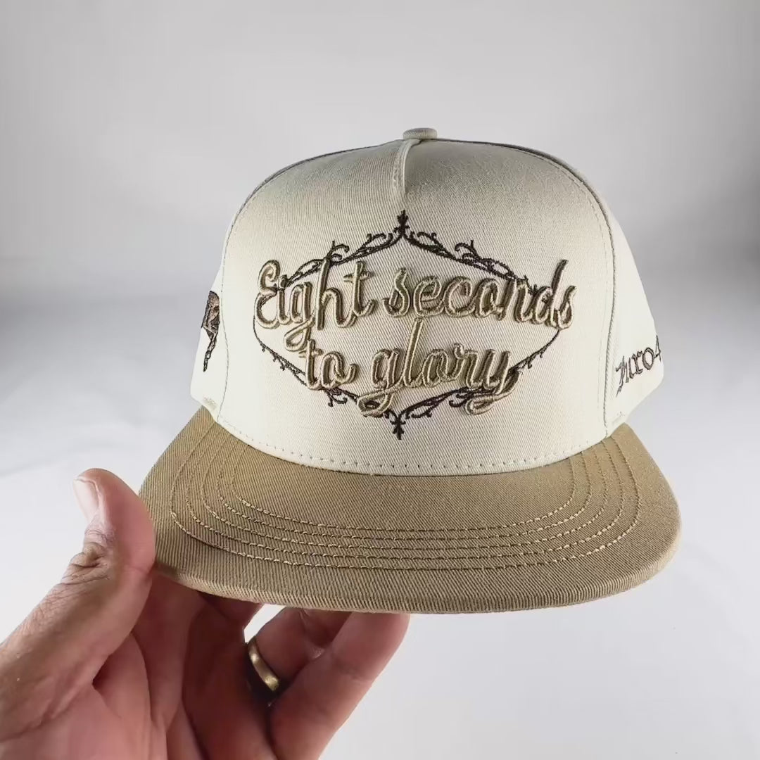Ocho segundos para la gloria gorra vaquera snapback