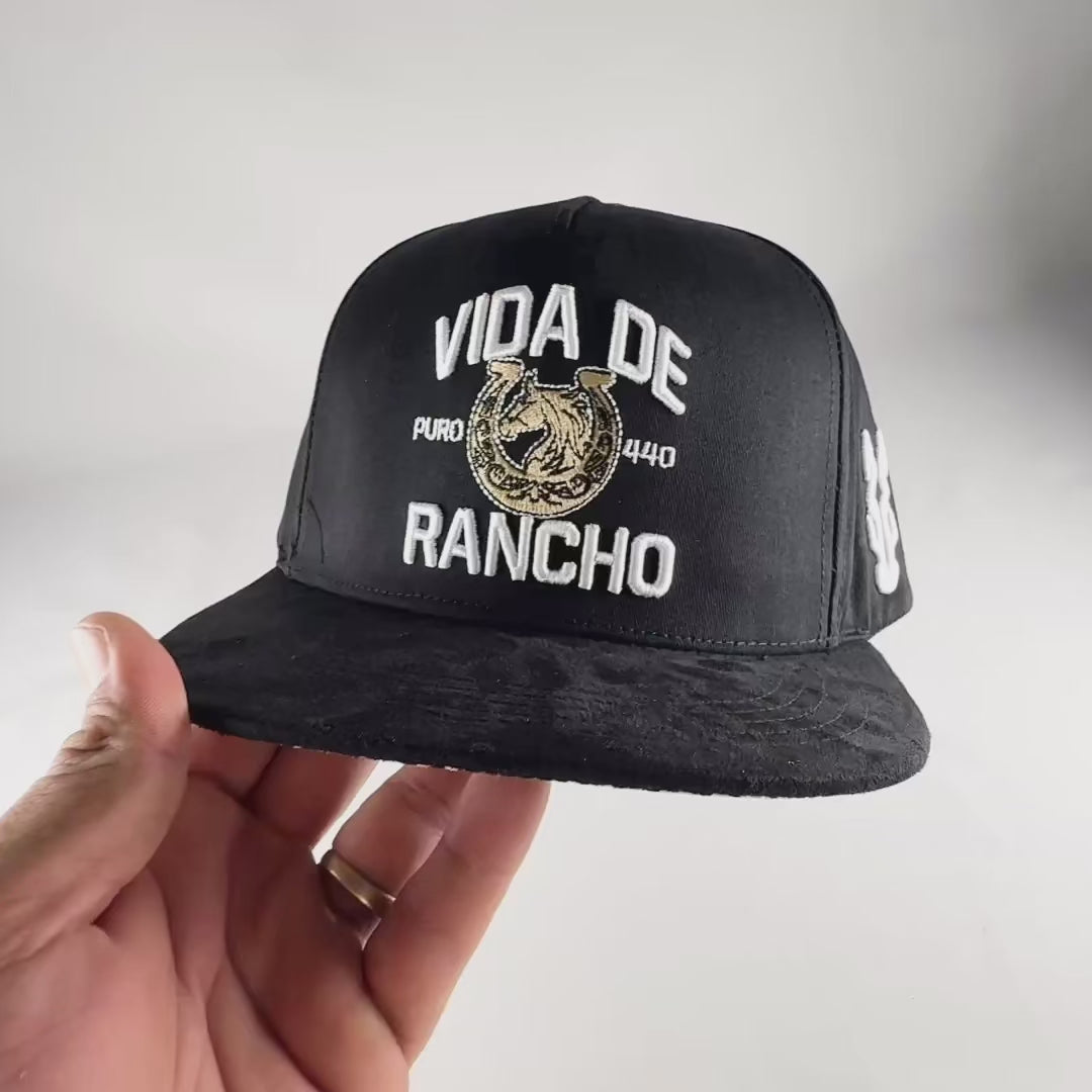 herencia de rancho gorra vaquera snapback