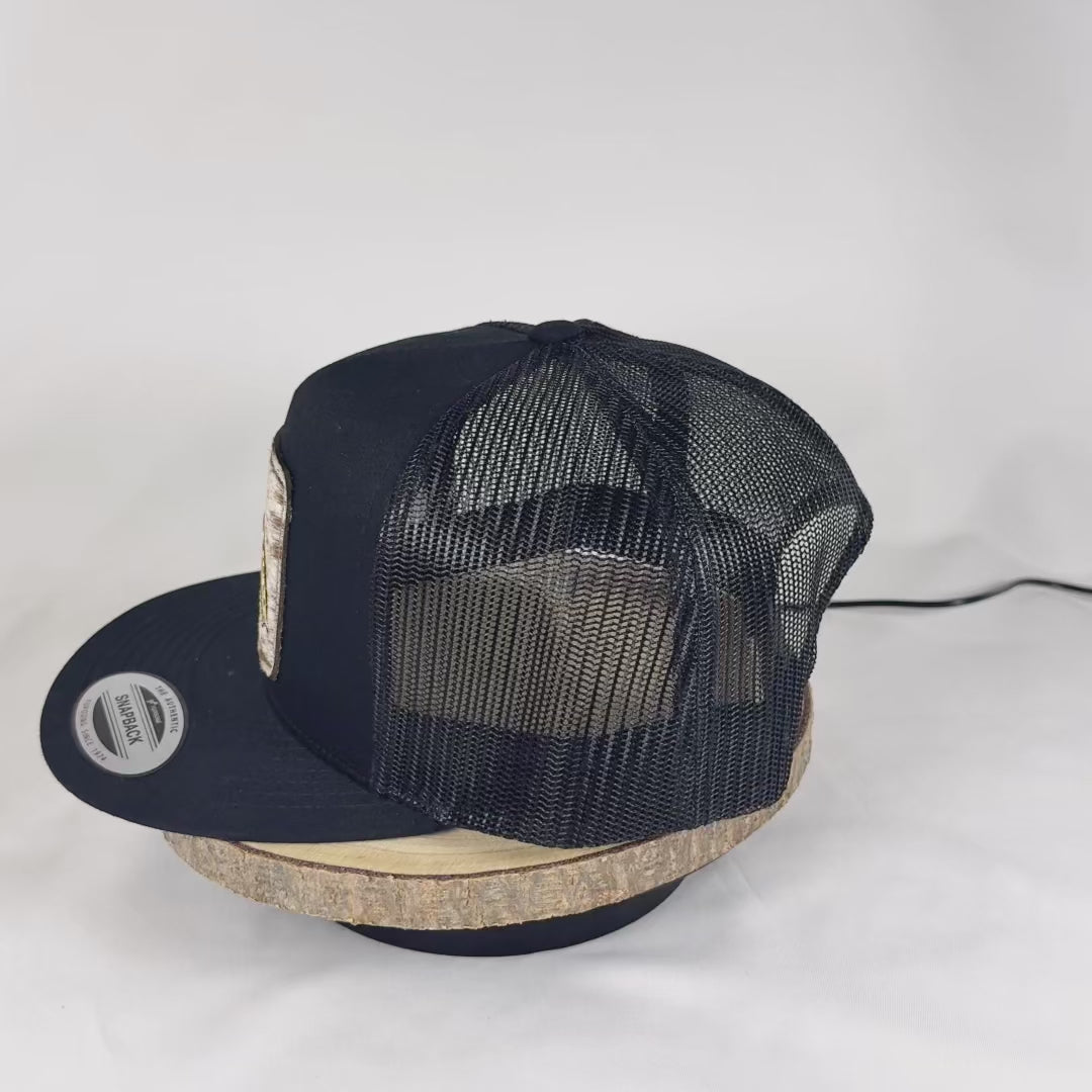 pluma con piel de vaca gorra vaquera snapback