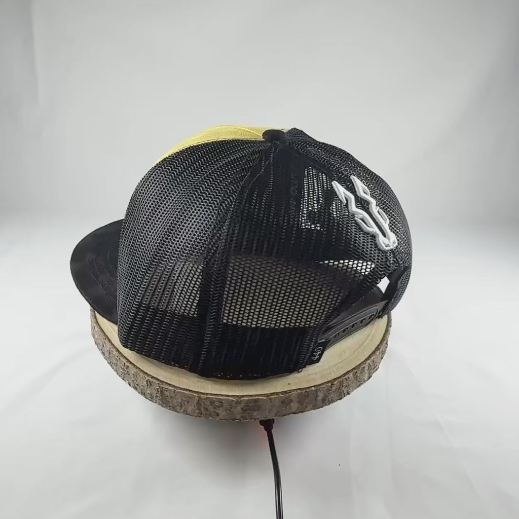Vida de rancho dorada gorra vaquera snapback