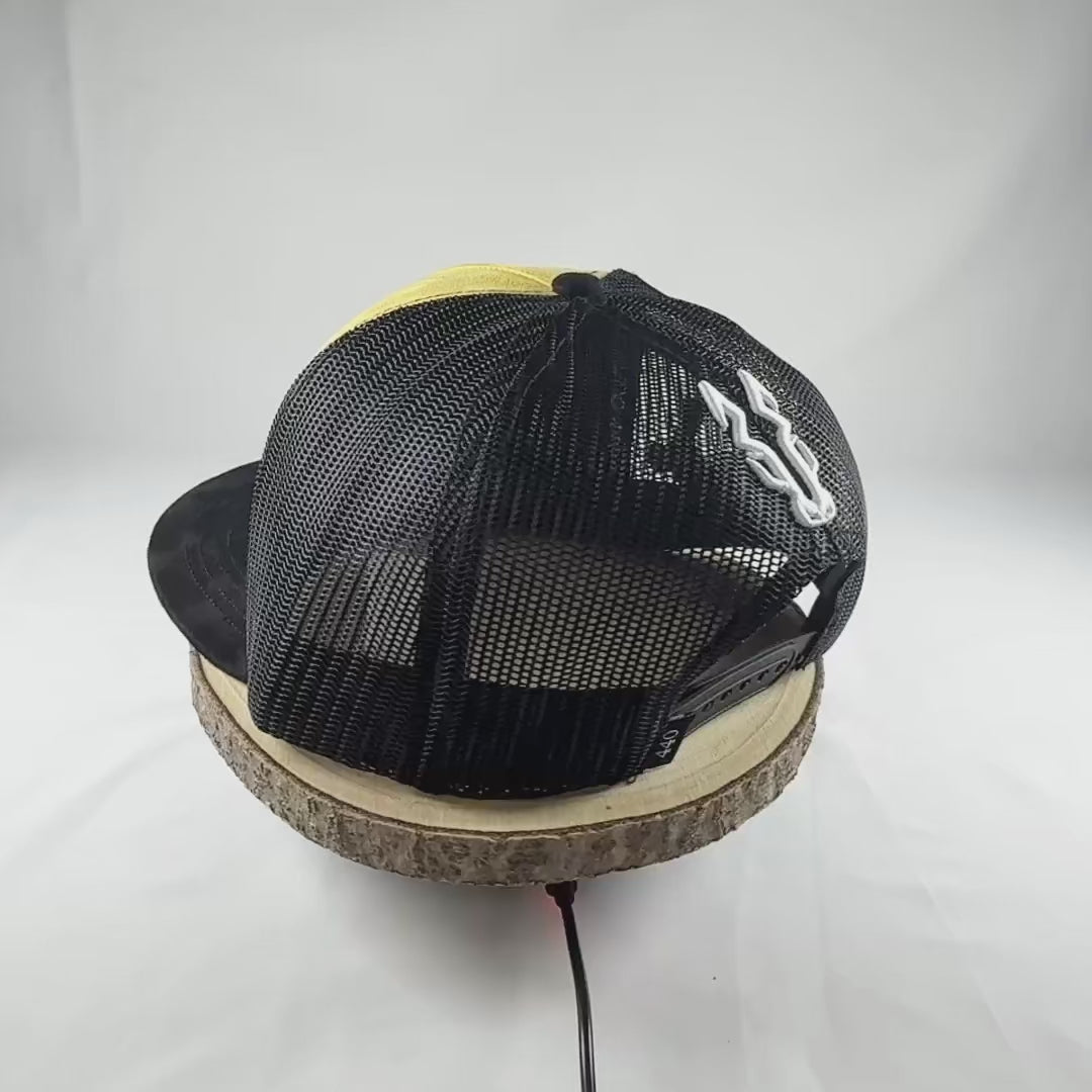 Vida de rancho dorada gorra vaquera snapback