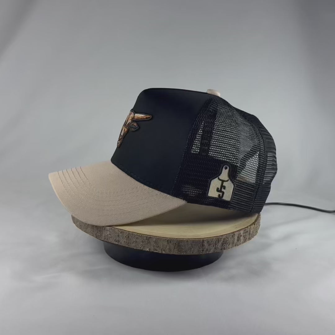 Toro bravo 2 gorra vaquera de camionero