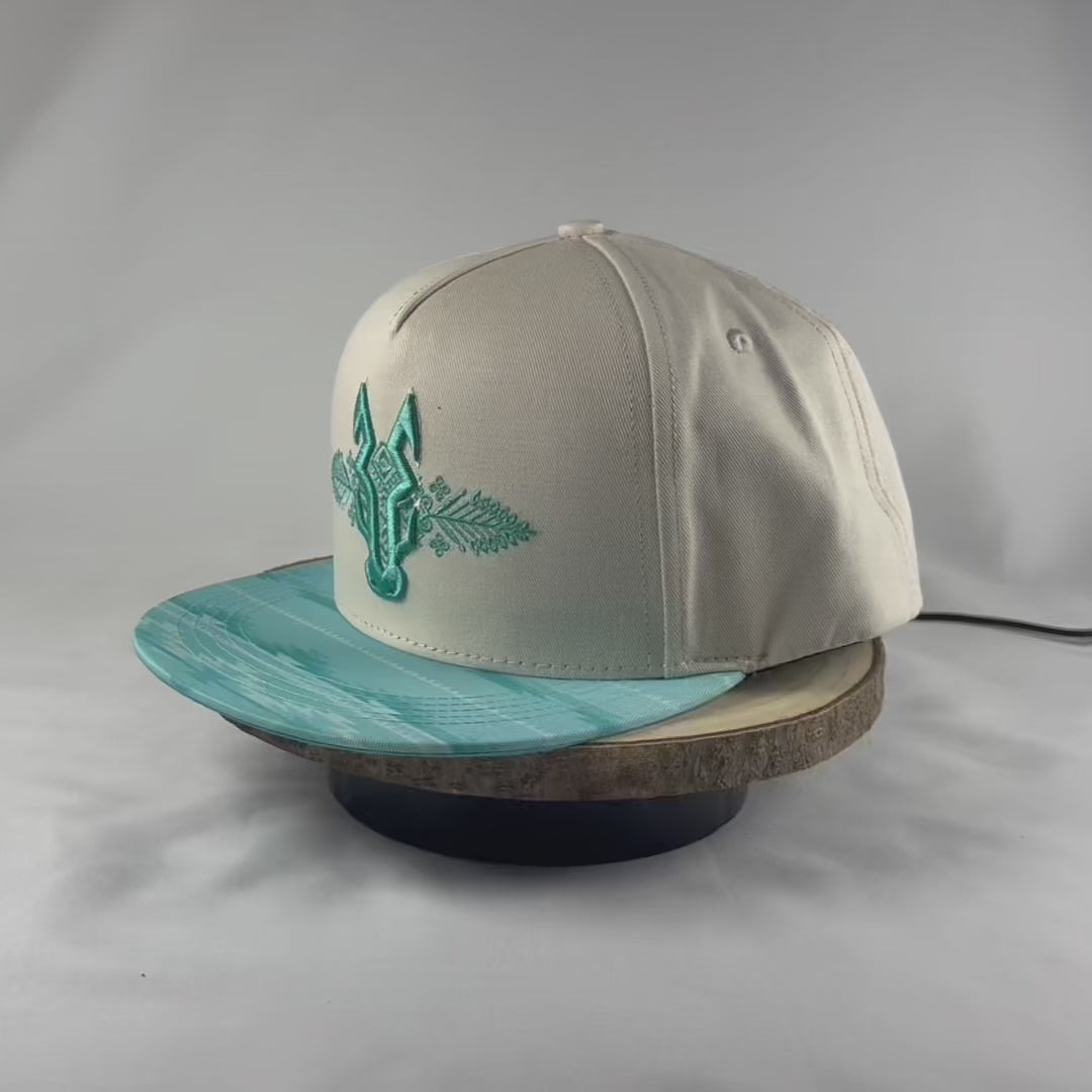 semental de agua gorra vaquera snapback