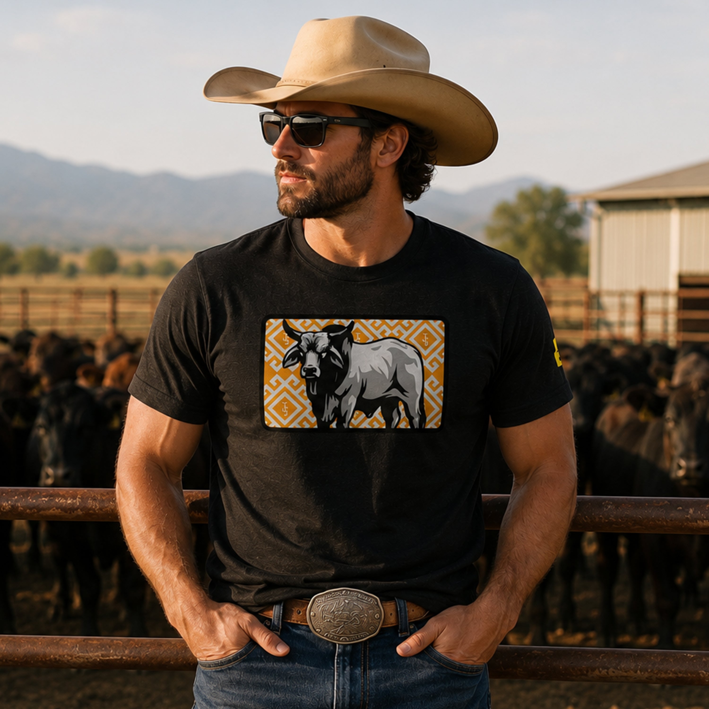 The Aztec western Tshirt