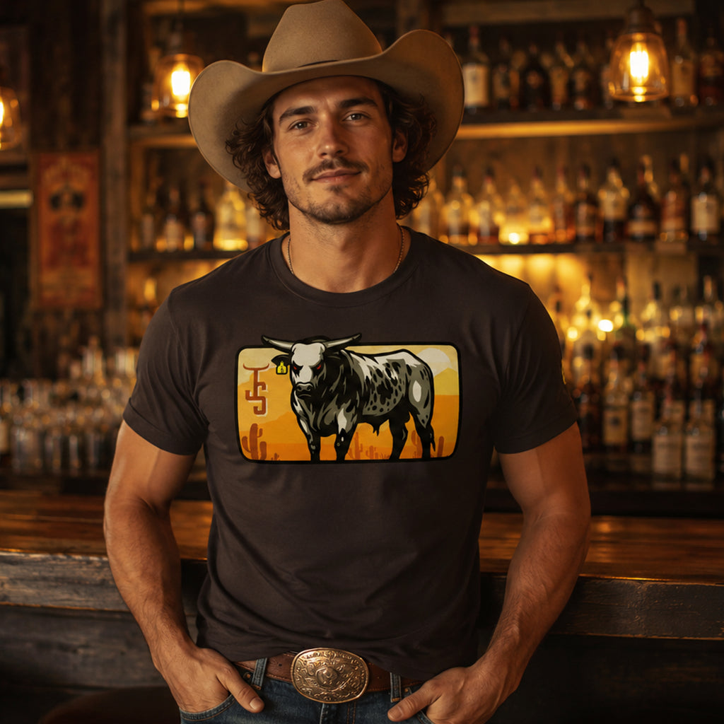 the devil in the desert western tshirt