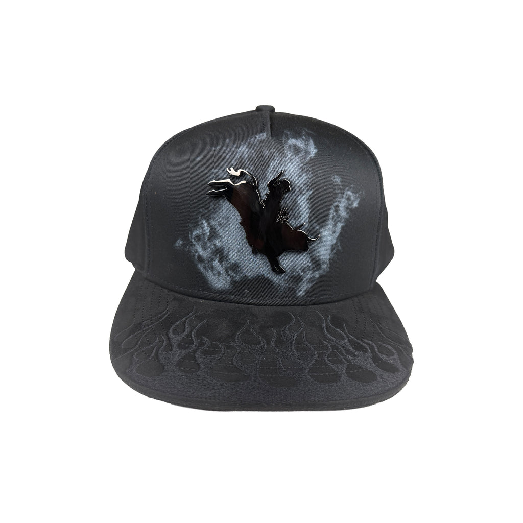 Bullriding shadow western snapback