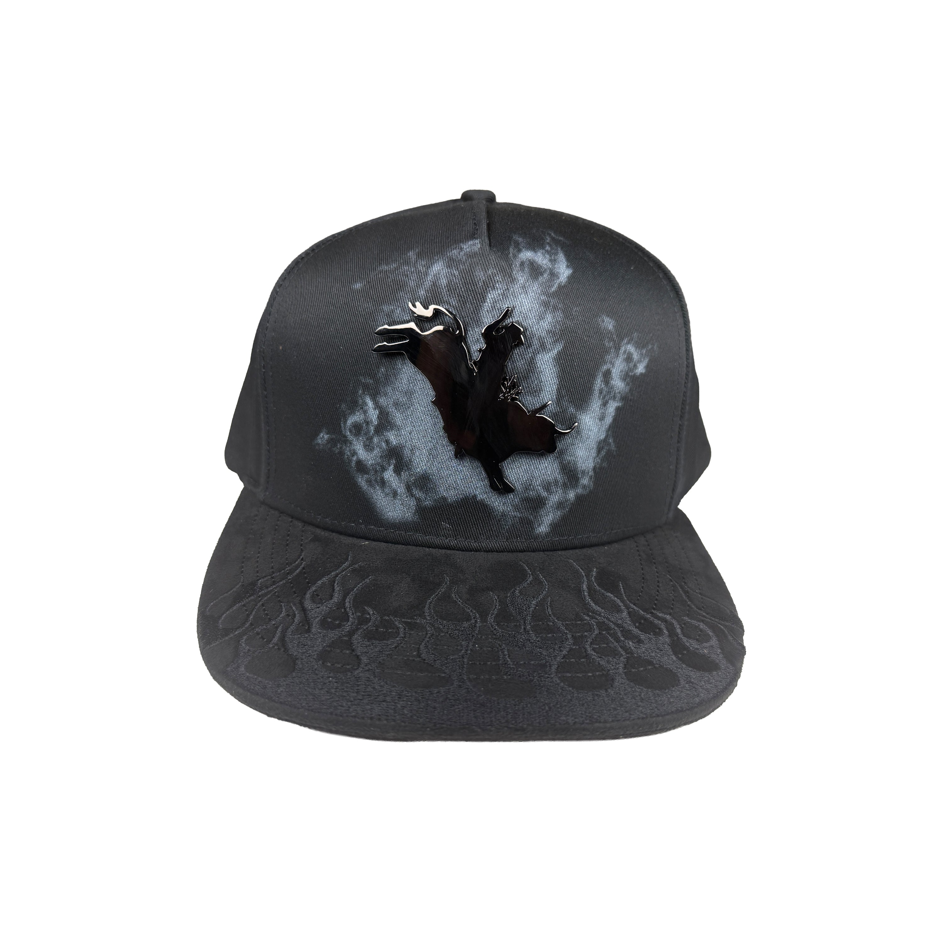 Bullriding shadow western snapback