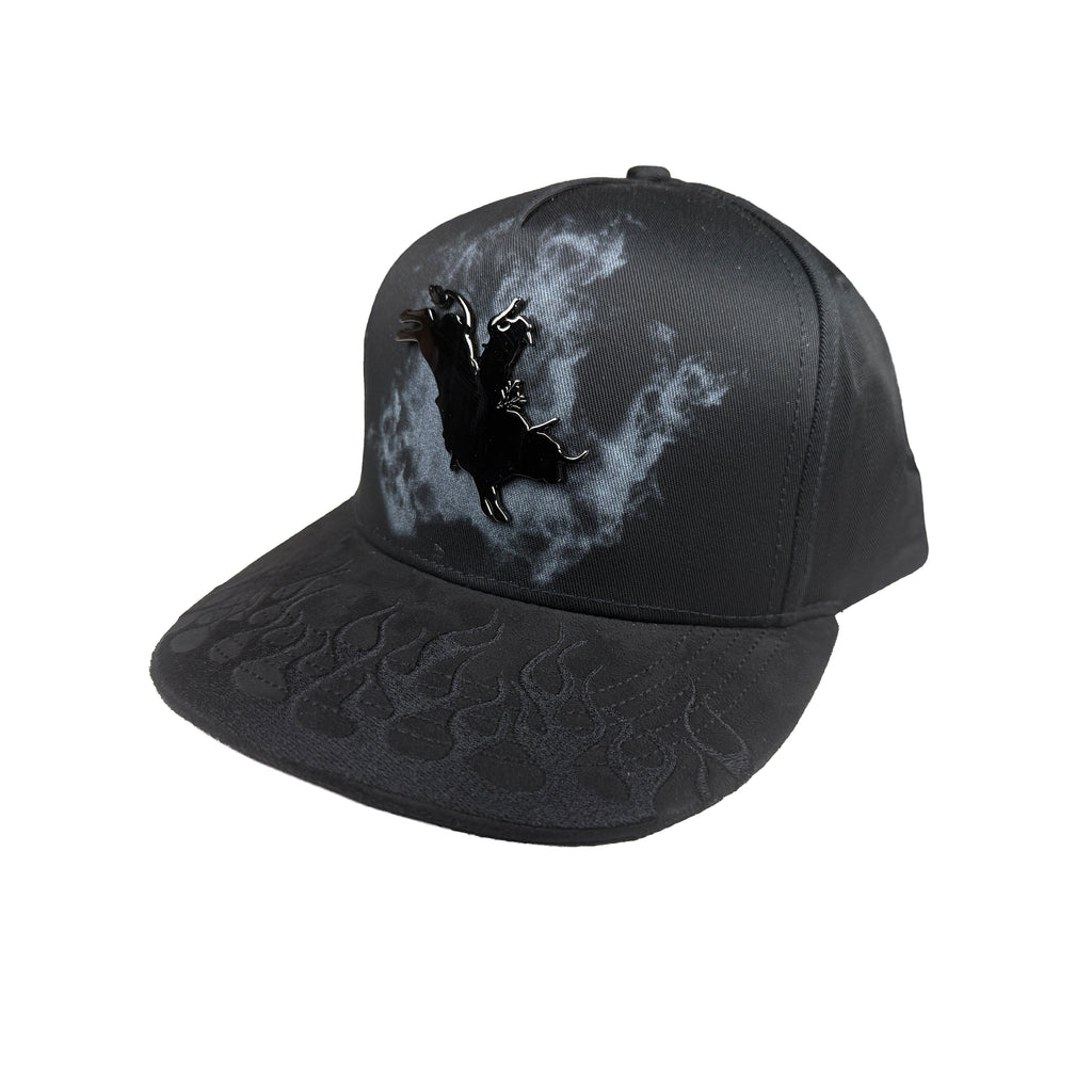 Bullriding shadow western snapback