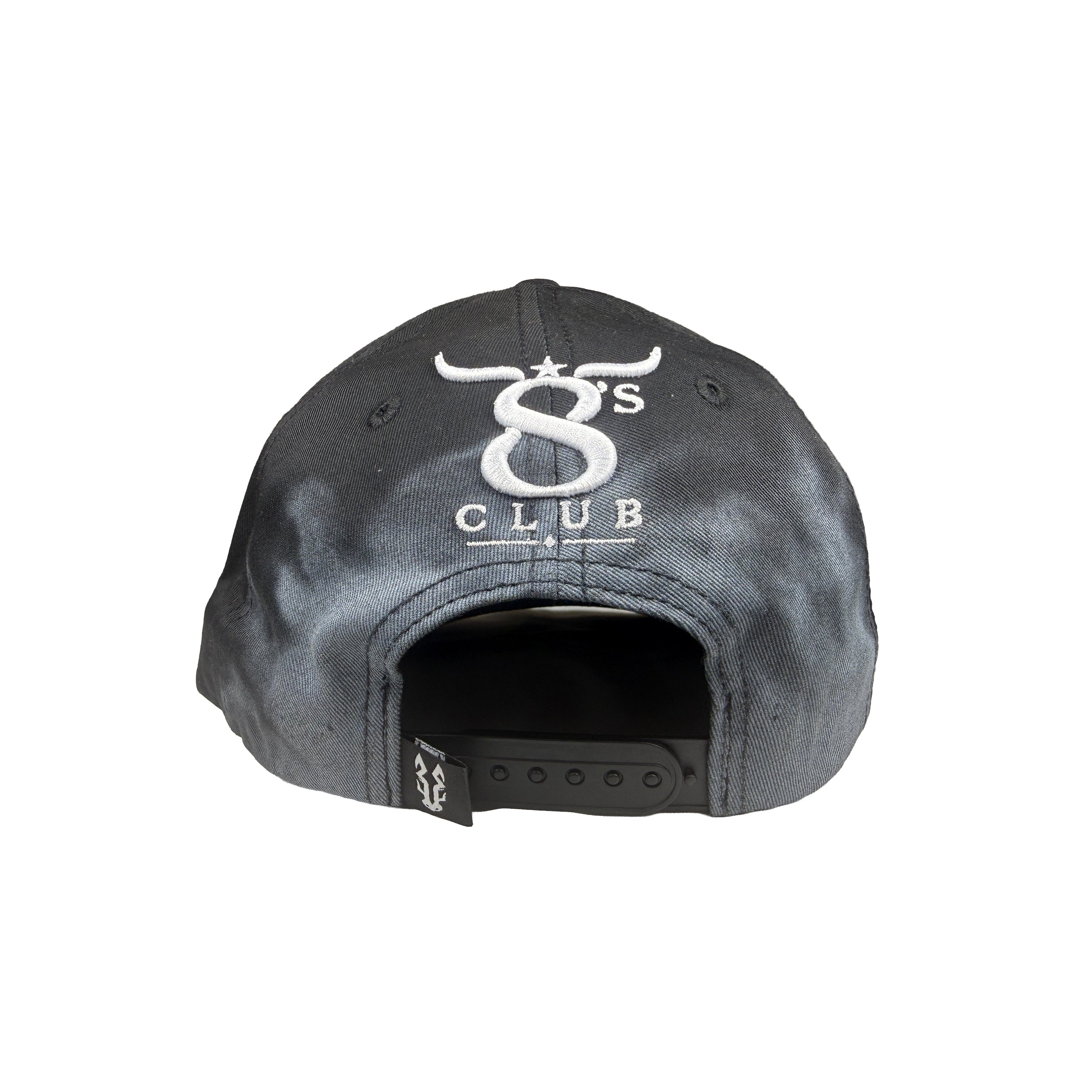 Bullriding shadow western snapback